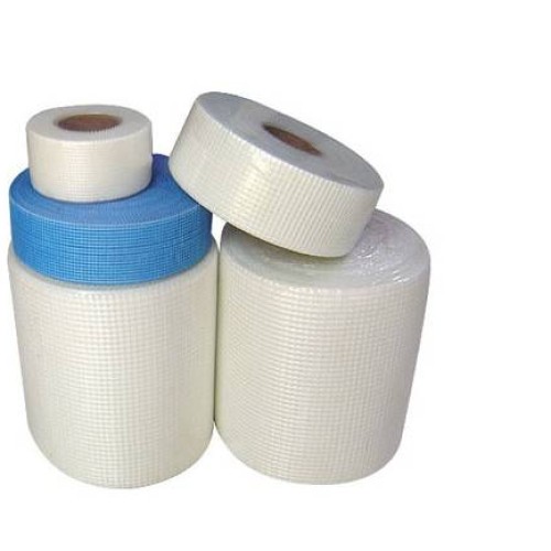 Self adhesive fiberglass mesh tape